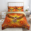 Awesome Hoodied 3D all over print Aboriginal Eagle Power Sunset, Australia Indigenous Bedding Sets NQBS006