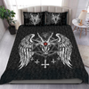 Awesome Hoodies - Satanic Quilt Bedding - Cross Quilt Bedding QK31004