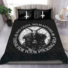 Awesome Hoodies - Satanic Quilt Bedding - Cross Quilt Bedding QK31002