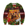 Awesome Hoodie Firefighter Christmas for Men and Women HBC343