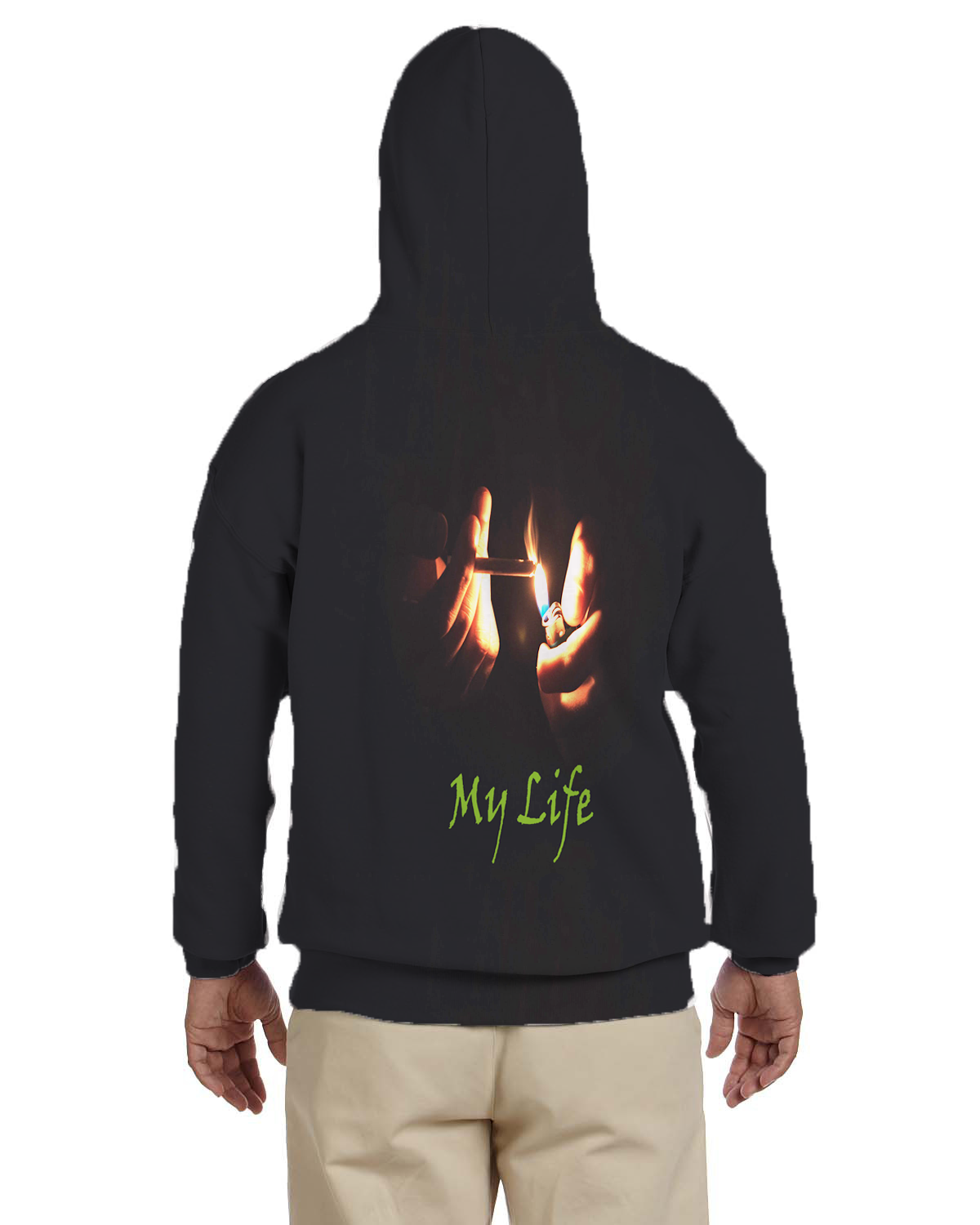 3D Fighter and smoke for Men and Women Hoodie, very cool. My Life.VN0009