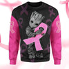 Awesome hoodie 3D ALL Print G.R.O.O.T Fight Like A Girl - Hoodie&amp;Zip Hoodies- ND057