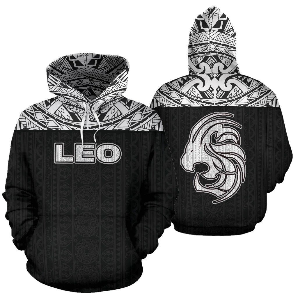 Awesome hoodie 3D ALL Print Leo Zodiac Black Version -Men and Women Hoodies- ND081