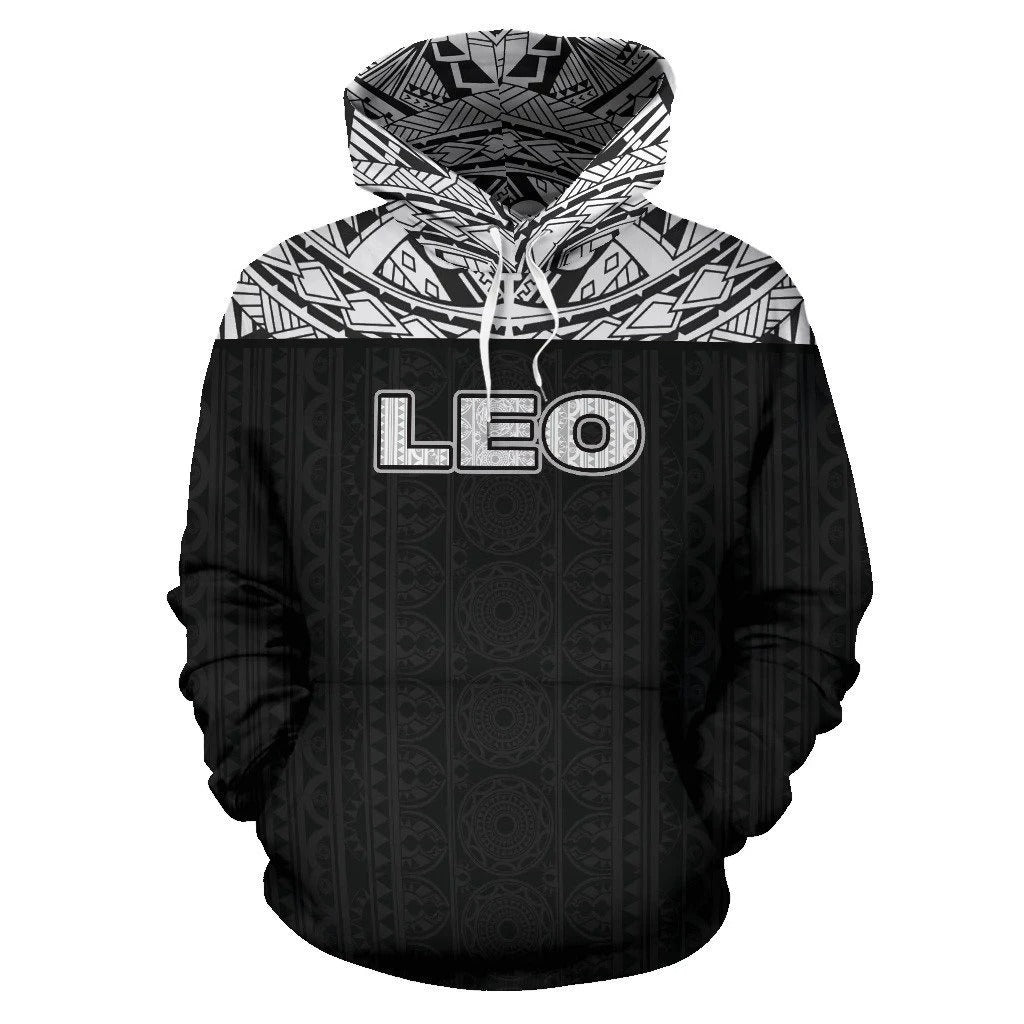 Awesome hoodie 3D ALL Print Leo Zodiac Black Version -Men and Women Hoodies- ND081