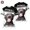 Awesome hoodie 3D ALL Print 2020 Fashion Animal Pitbull To Haters -Men and Women Hoodies- ND117