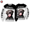 Awesome hoodie 3D ALL Print 2020 Fashion Animal Pitbull To Haters -Men and Women Hoodies- ND117