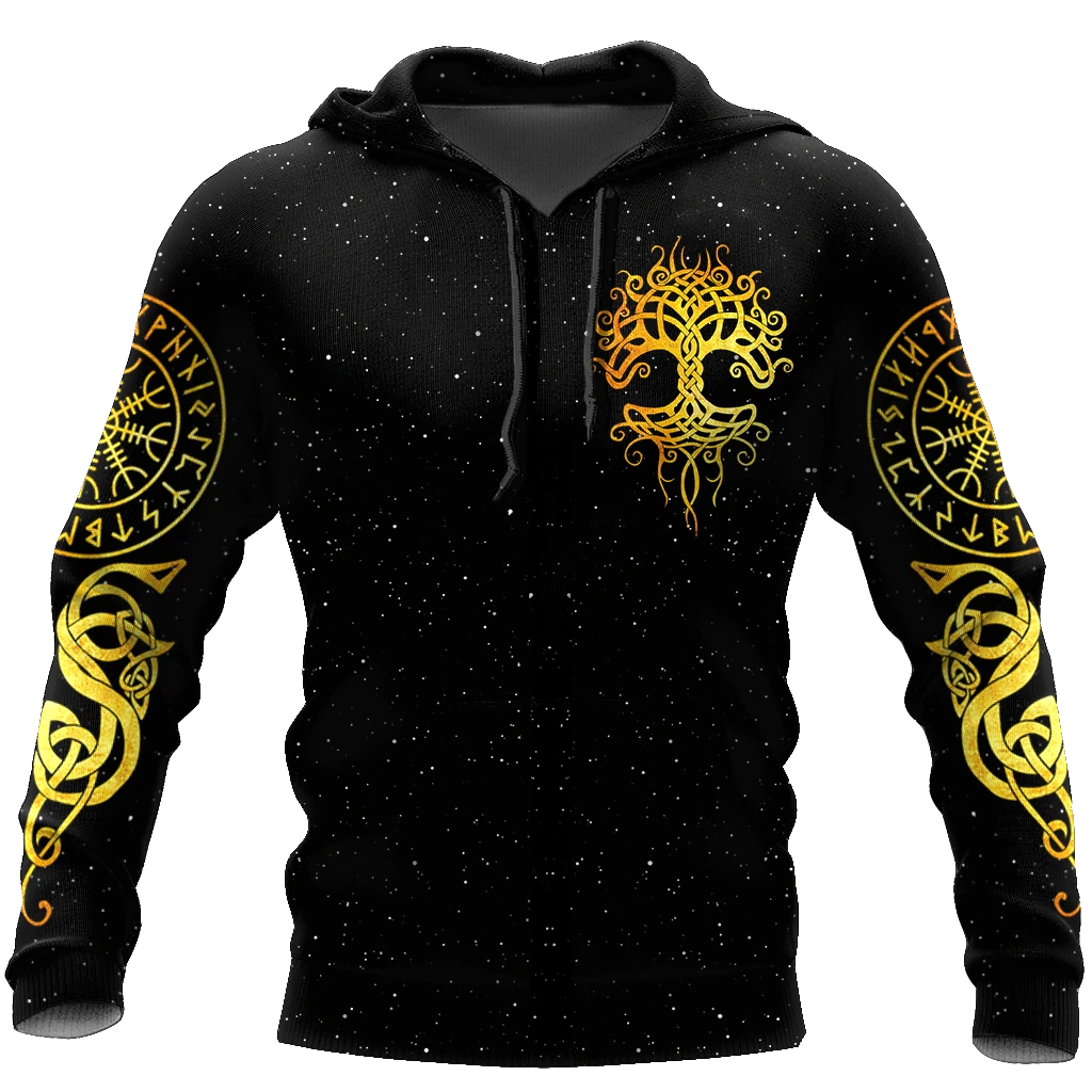 Awesome Hoodie 3D All Over Print Viking Tree Of Life BV Hoodie, T-Shirt, Zip Hoodies, Sweatshirt ND161