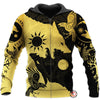 Awesome Hoodie 3D All Over Print Skoll &amp; Hati Wolf Viking LIMITED GOLD VERSION for Men and Women Hoodie, T-Shirt, Zip Hoodies, Sweatshirt ND174