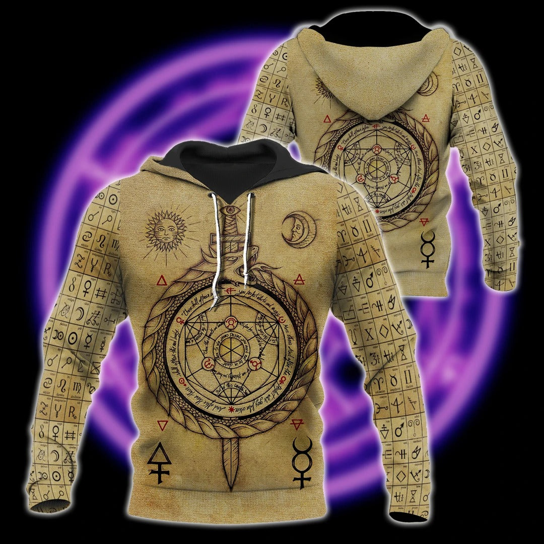 Awesome Hoodie 3D All Over Print Alchemy 3D for Men and Women Hoodie, T-Shirt, Zip Hoodies, Sweatshirt ND200