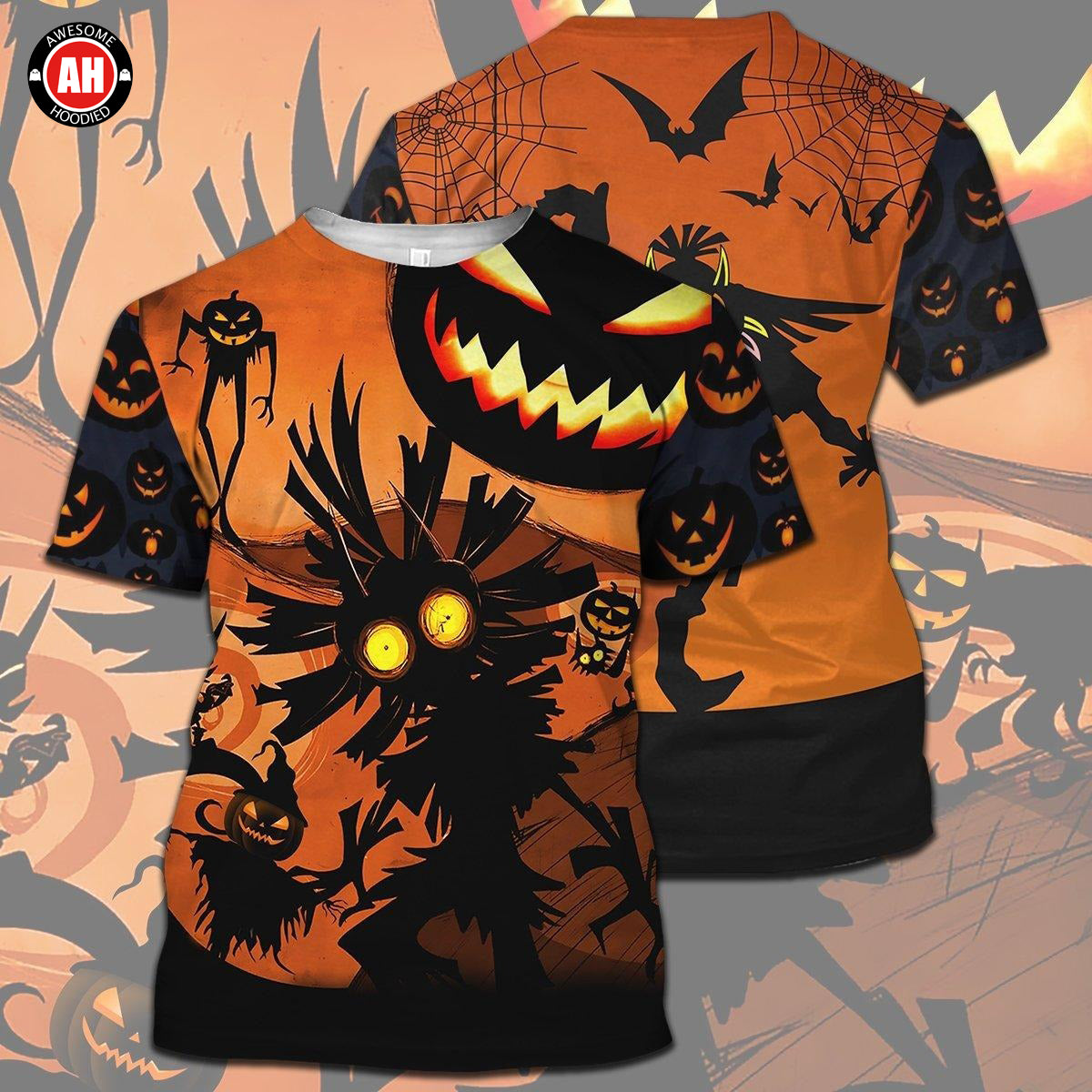 Awesome hoodied 3D ALL Print Skull Kid Halloween -Men and Women Hoodies, T-Shirt- ND263