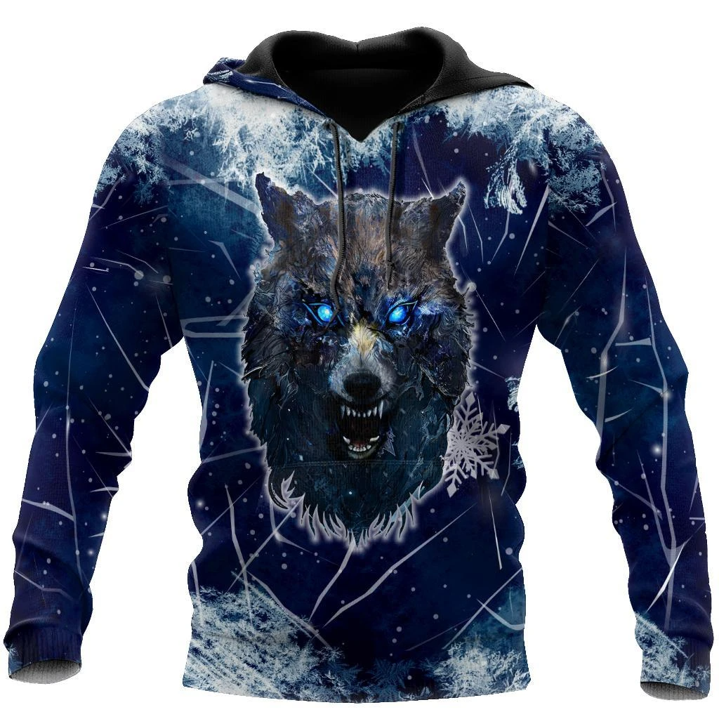 Awesome Hoodie 3D All Over Print Winter Is Coming Wolf - Hoodie, T-Shirt, Zip Hoodies, Sweatshirt ND271