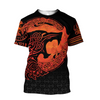Awesome Hoodie 3D All Over Print Fenrir Tattoo - Hoodie, T-Shirt, Zip Hoodies, Sweatshirt ND273