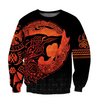 Awesome Hoodie 3D All Over Print Fenrir Tattoo - Hoodie, T-Shirt, Zip Hoodies, Sweatshirt ND273