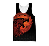 Awesome Hoodie 3D All Over Print Fenrir Tattoo - Hoodie, T-Shirt, Zip Hoodies, Sweatshirt ND273