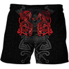 Awesome Hoodie 3D All Over Print Red Fenrir Viking Wolf Tattoo - Hoodie, T-Shirt, Zip Hoodies, Sweatshirt ND275