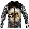 Awesome Hoodie 3D All Over Print  Viking Wolf Tattoo - Hoodie, T-Shirt, Zip Hoodies, Sweatshirt ND276