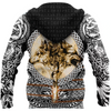 Awesome Hoodie 3D All Over Print  Viking Wolf Tattoo - Hoodie, T-Shirt, Zip Hoodies, Sweatshirt ND276