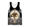 Awesome Hoodie 3D All Over Print  Viking Wolf Tattoo - Hoodie, T-Shirt, Zip Hoodies, Sweatshirt ND276