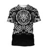 Awesome Hoodie 3D All Over Print Fenrir Viking Wolf - Hoodie, T-Shirt, Zip Hoodies, Sweatshirt ND279