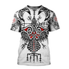 Awesome Hoodie 3D All Over Print Love Viking Tattoos - Hoodie, T-Shirt, Zip Hoodies, Sweatshirt ND385