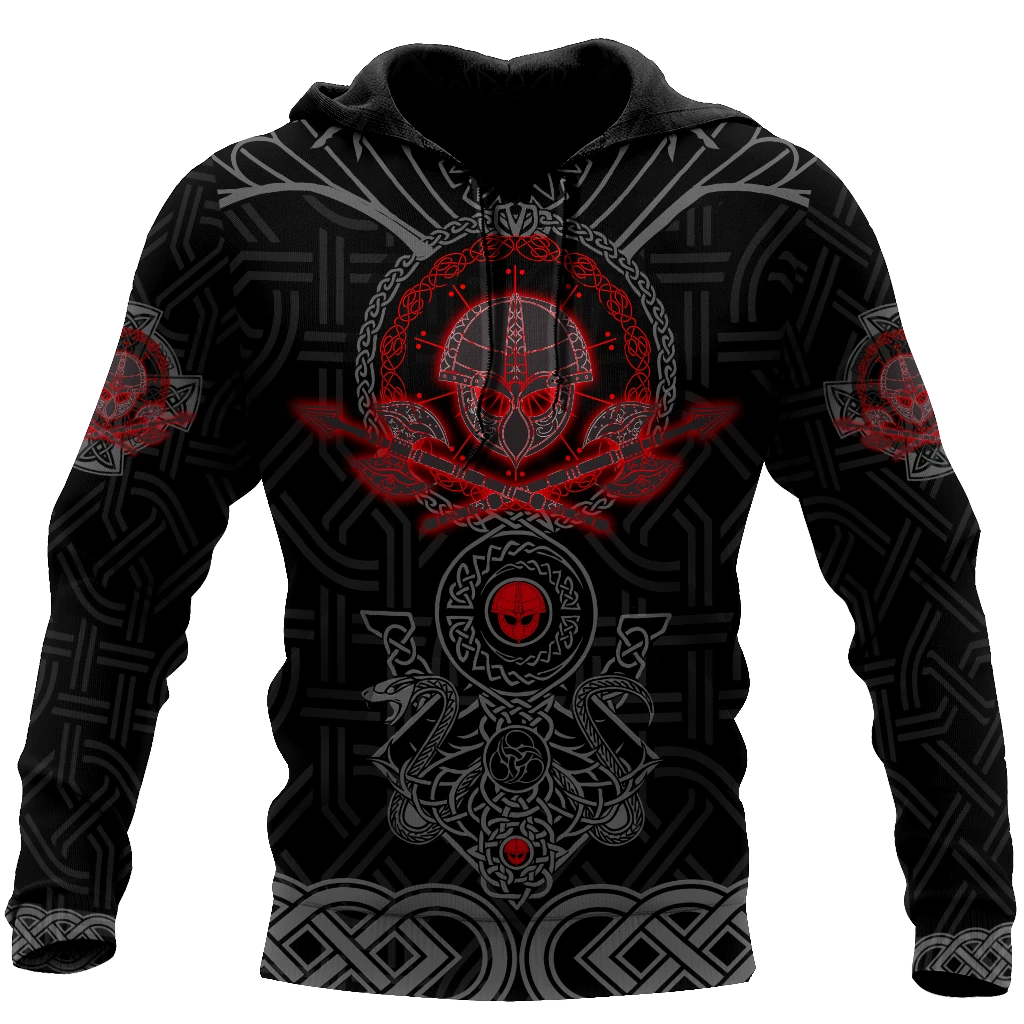 Awesome Hoodie 3D All Over Print Viking Warriors tattoos - Hoodie, T-Shirt, Zip Hoodies, Sweatshirt ND386