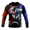 Awesome Hoodie 3D All Over Print Wolf &amp; Raven - Hoodie, T-Shirt, Zip Hoodies, Sweatshirt ND387