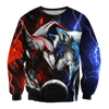 Awesome Hoodie 3D All Over Print Wolf &amp; Raven - Hoodie, T-Shirt, Zip Hoodies, Sweatshirt ND387