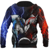 Awesome Hoodie 3D All Over Print Wolf &amp; Raven - Hoodie, T-Shirt, Zip Hoodies, Sweatshirt ND387
