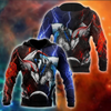 Awesome Hoodie 3D All Over Print Wolf &amp; Raven - Hoodie, T-Shirt, Zip Hoodies, Sweatshirt ND387
