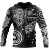 Awesome Hoodie 3D All Over Print Fenrir And Nidhogg Viking Tattoo - Hoodie, T-Shirt, Zip Hoodies, Sweatshirt ND388