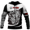 Awesome Hoodie 3D All Over Print Fenrir Viking Tattoo - Hoodie, T-Shirt, Zip Hoodies, Sweatshirt ND389