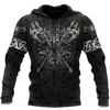 Awesome Hoodie 3D All Over Print Fenrir Viking Tattoo - Hoodie, T-Shirt, Zip Hoodies, Sweatshirt ND390