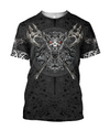Awesome Hoodie 3D All Over Print Fenrir Viking Tattoo - Hoodie, T-Shirt, Zip Hoodies, Sweatshirt ND390
