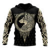 Awesome Hoodie 3D All Over Print Fenrir Viking - Hoodie, T-Shirt, Zip Hoodies, Sweatshirt ND391