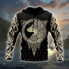 Awesome Hoodie 3D All Over Print Fenrir Viking - Hoodie, T-Shirt, Zip Hoodies, Sweatshirt ND391
