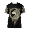 Awesome Hoodie 3D All Over Print Fenrir Viking - Hoodie, T-Shirt, Zip Hoodies, Sweatshirt ND391