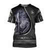Awesome Hoodie 3D All Over Print Viking God- Hoodie, T-Shirt, Zip Hoodies, Sweatshirt ND394