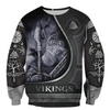 Awesome Hoodie 3D All Over Print Viking God- Hoodie, T-Shirt, Zip Hoodies, Sweatshirt ND394