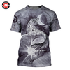 Awesome Hoodie 3D All Over Print Skalli And Hati - Hoodie, T-Shirt, Zip Hoodies, Sweatshirt ND395