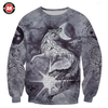 Awesome Hoodie 3D All Over Print Skalli And Hati - Hoodie, T-Shirt, Zip Hoodies, Sweatshirt ND395