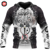 Awesome Hoodie 3D All Over Print Viking Tattoos - Hoodie, T-Shirt, Zip Hoodies, Sweatshirt ND396