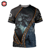 Awesome Hoodie 3D All Over Print Viking God - Hoodie, T-Shirt, Zip Hoodies, Sweatshirt ND398