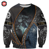 Awesome Hoodie 3D All Over Print Viking God - Hoodie, T-Shirt, Zip Hoodies, Sweatshirt ND398