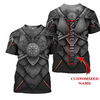 Awesome Hoodie 3D All Over Print Viking Valknut Symbol - Hoodie, T-Shirt, Zip Hoodies, Sweatshirt ND402