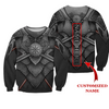 Awesome Hoodie 3D All Over Print Viking Valknut Symbol - Hoodie, T-Shirt, Zip Hoodies, Sweatshirt ND402