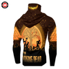 Awesome Hoodie 3D All Over Print Viking Halloween - Hoodie &amp; Zip Hoodies With Gaiter ND403