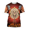 Awesome Hoodie 3D All Over Print Viking Halloween - Tree Of Life with Raven  Hoodie, T-Shirt, Zip Hoodies, Sweatshirt ND404