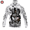 Awesome Hoodie 3D All Over Print Viking Tattoos - Hoodie &amp; Zip Hoodies With Gaiter ND410