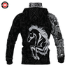 Awesome Hoodie 3D All Over Print Viking Horse - Hoodie &amp; Zip Hoodies With Gaiter ND413