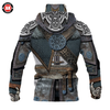 Awesome Hoodie 3D All Over Print Viking Armor - Hoodie &amp; Zip Hoodies With Gaiter ND418